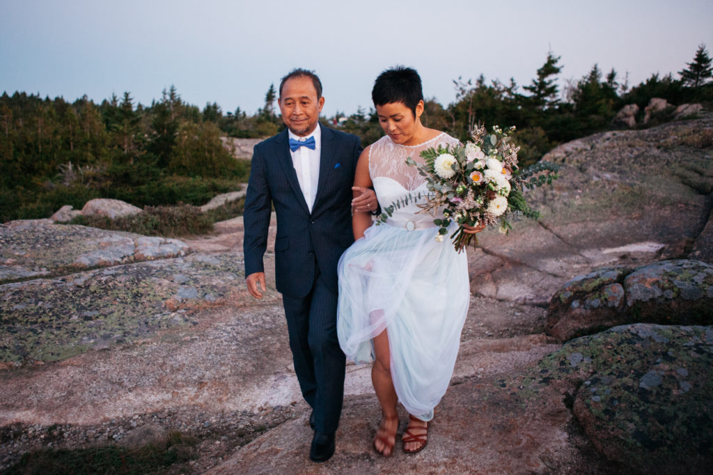 acadia national park elopement
