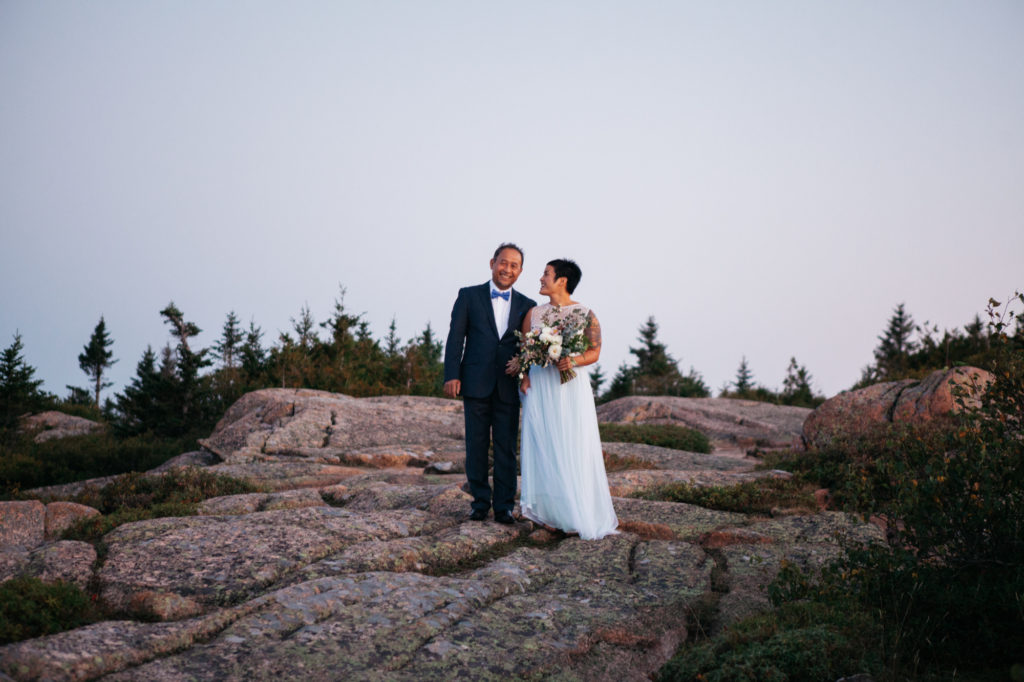 acadia national park elopement