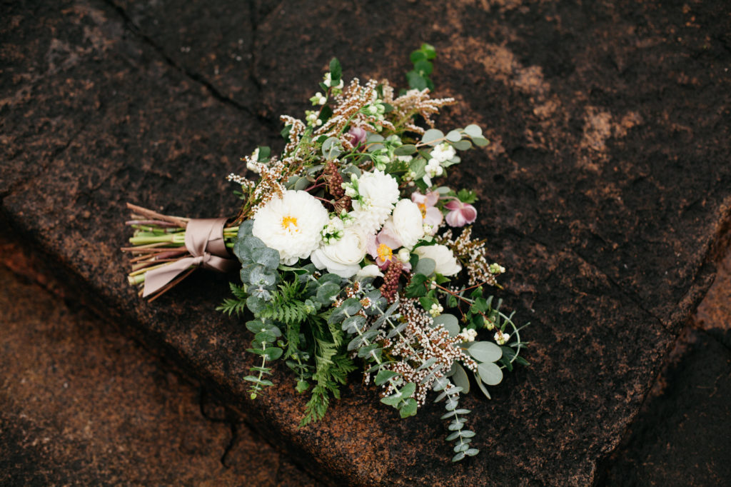 maine florist bride bouquet