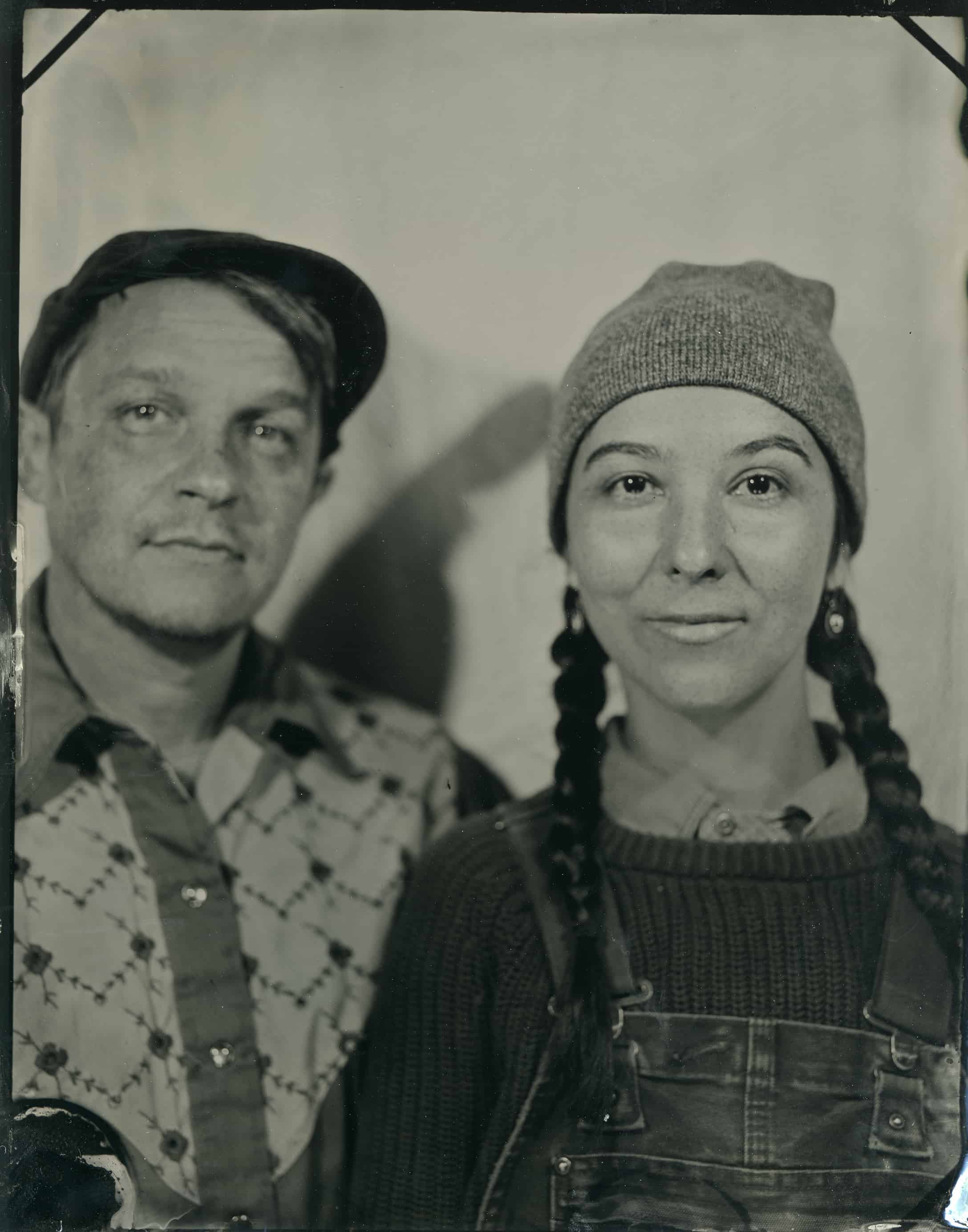 Tintype Portrait created in Athens, Georgia by Kate Lamb of Wild in Love Photo