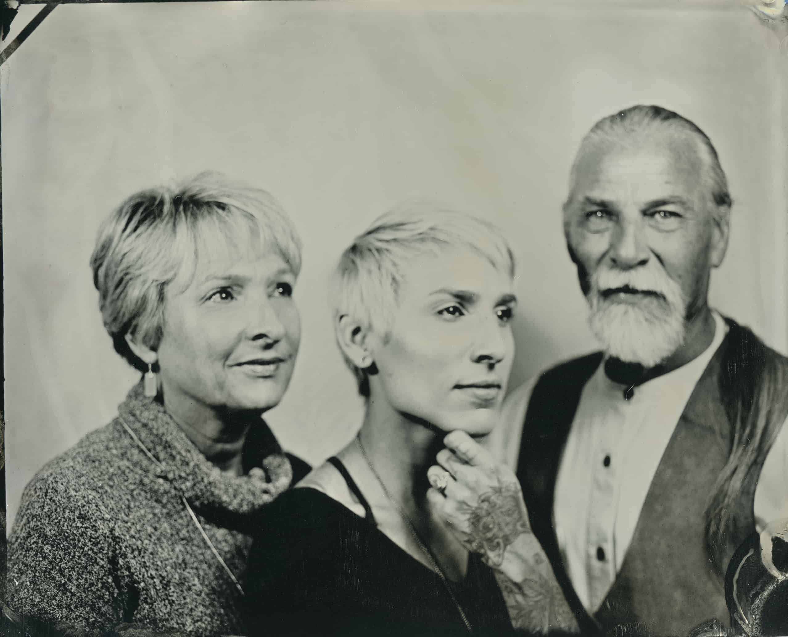 Tintype Portrait created in Atlanta, Georgia by Kate Lamb of Wild in Love Photo