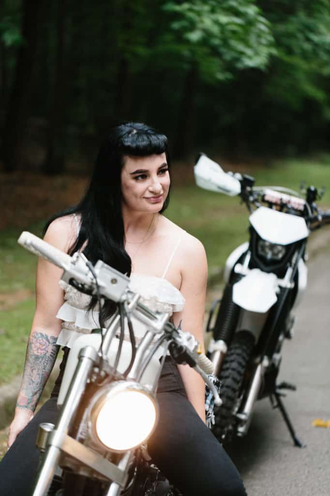 Atlanta motorcycle engagement session by Kate Lamb of Wild in Love Photo