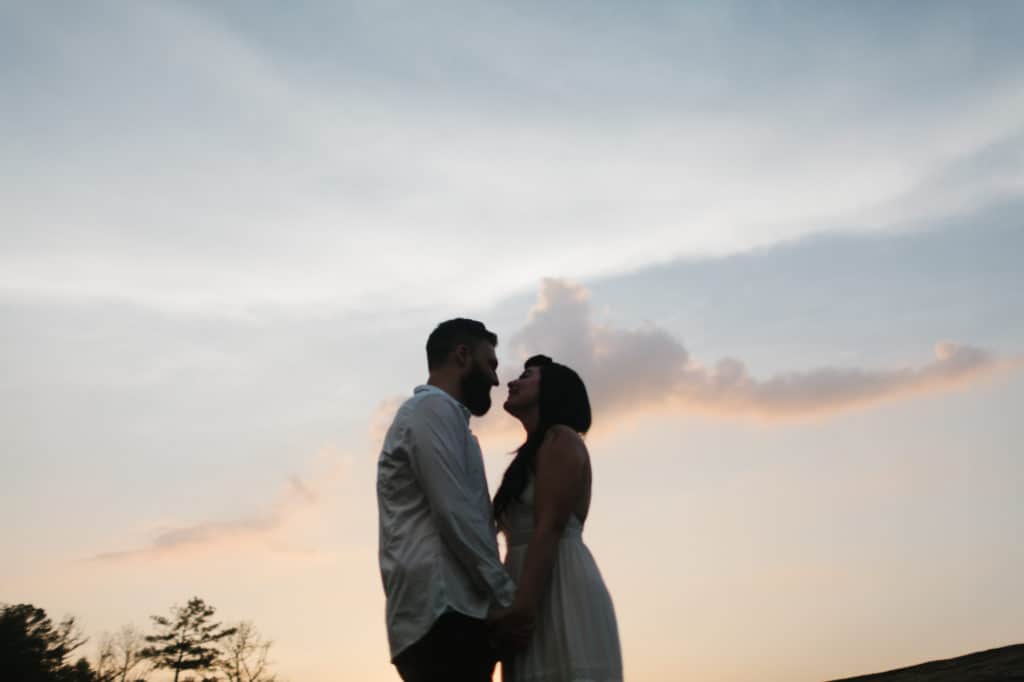 Arabia Mountain engagement session by Kate Lamb of Wild in Love Photo