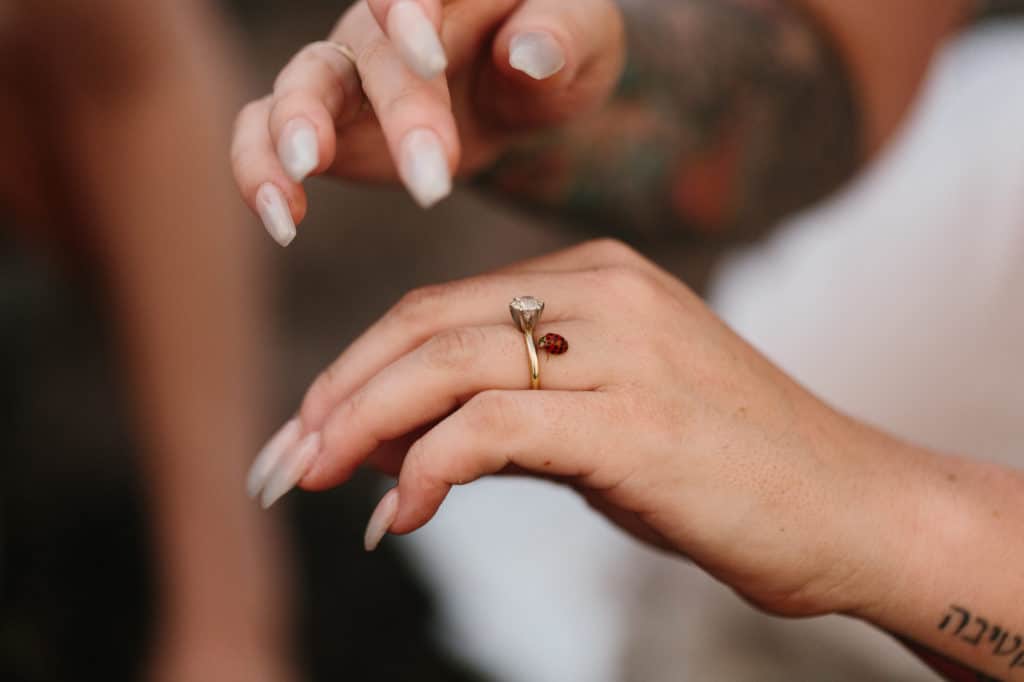 Arabia Mountain engagement session by Kate Lamb of Wild in Love Photo