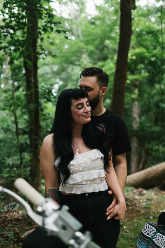 Atlanta motorcycle engagement session by Kate Lamb of Wild in Love Photo