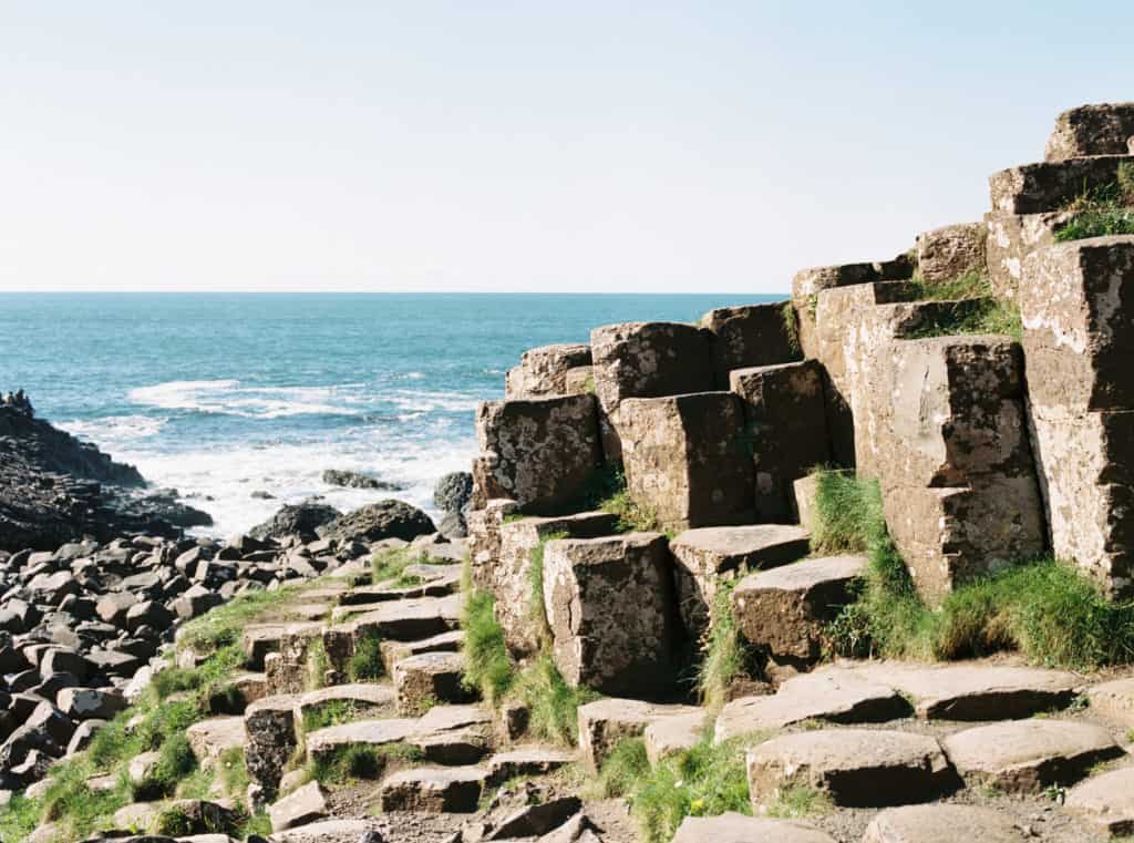 Giants Causeway Northern Ireland photographed on film by Kate Lamb of Wild in Love Photo