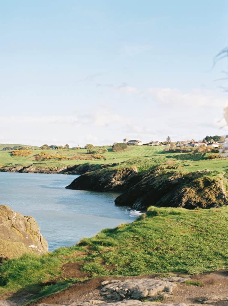 Coast of Wicklow, Ireland photographed on film by Kate Lamb of Wild in Love Photo.