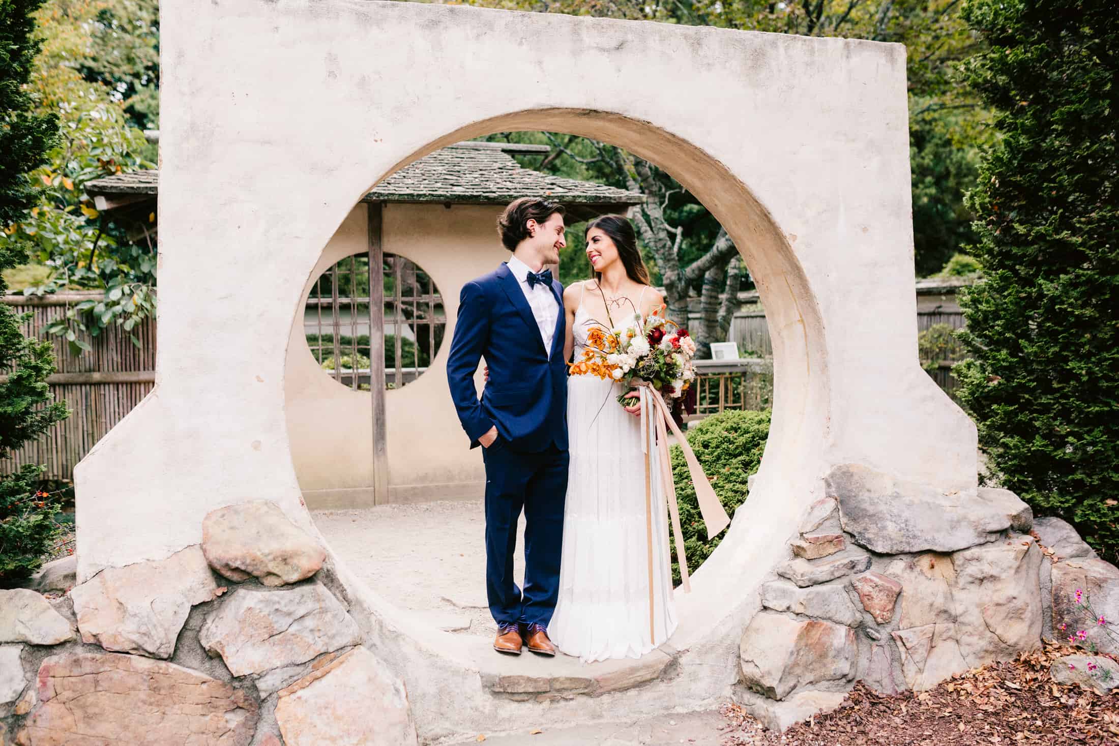 Atlanta Botanical Garden Jewish Wedding Wild In Love Photo