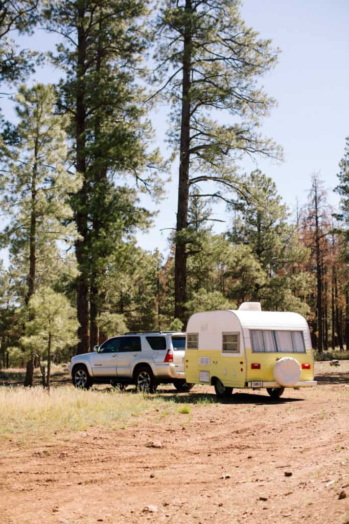 van life vintage camper